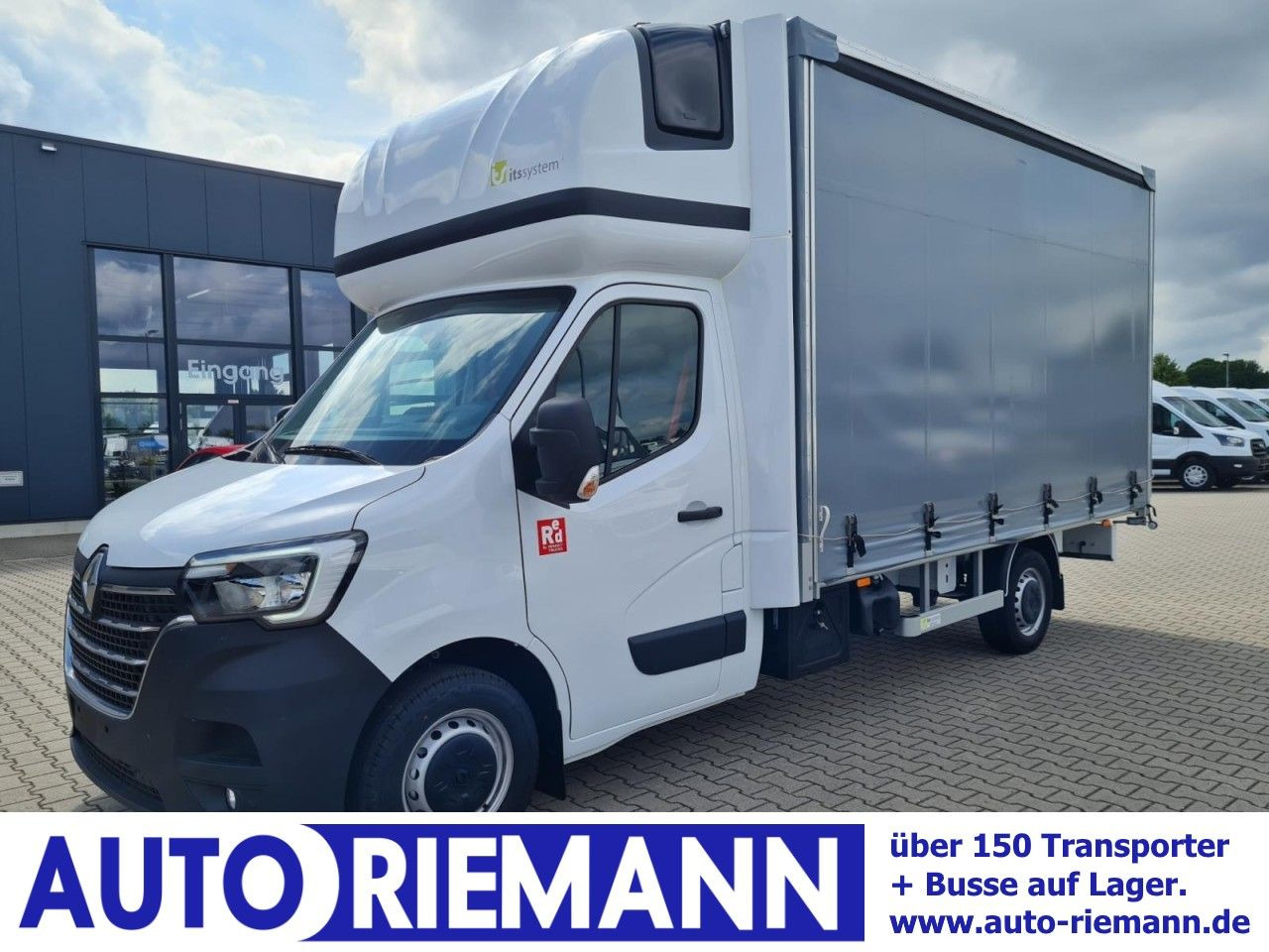 Renault Master 3,5 Pritsche Schiebe Plane Schlafkab. - Carrinha de lona: foto 1 Renault Master 3,5 Pritsche Schiebe Plane Schlafkab. - Carrinha de lona: foto 1