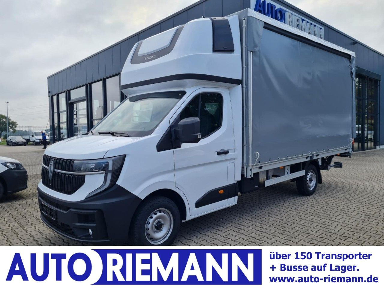 Renault Master Pritsche 2x Schiebe Plane Schlafkab LBW - Carrinha de lona: foto 1 Renault Master Pritsche 2x Schiebe Plane Schlafkab LBW - Carrinha de lona: foto 1