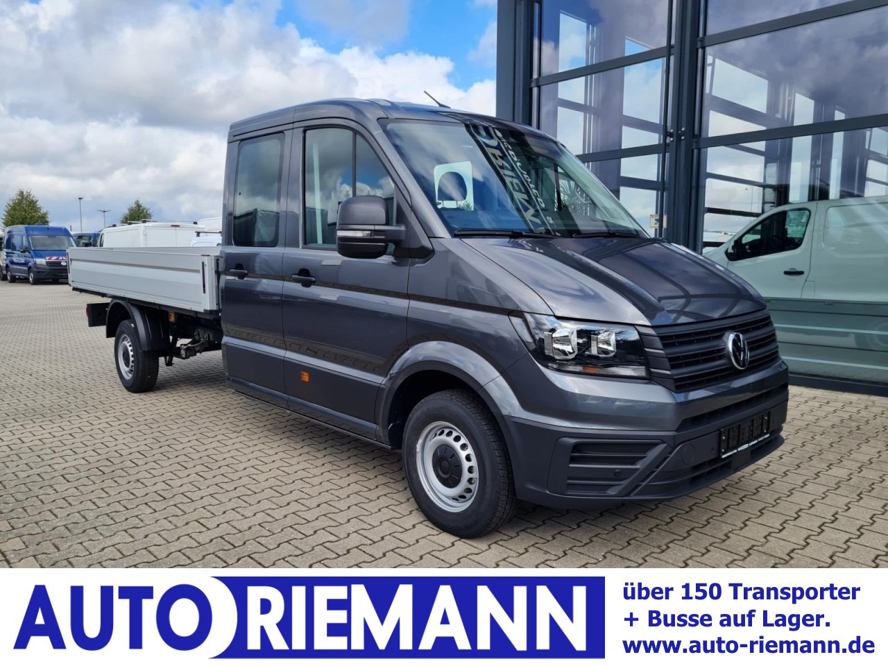 Volkswagen Crafter 35 Doka 7-Sitze MAXI L4 KLIMA TEMPOMAT - Carrinha de caixa aberta, Carrinha cabine dupla: foto 1 Volkswagen Crafter 35 Doka 7-Sitze MAXI L4 KLIMA TEMPOMAT - Carrinha de caixa aberta, Carrinha cabine dupla: foto 1