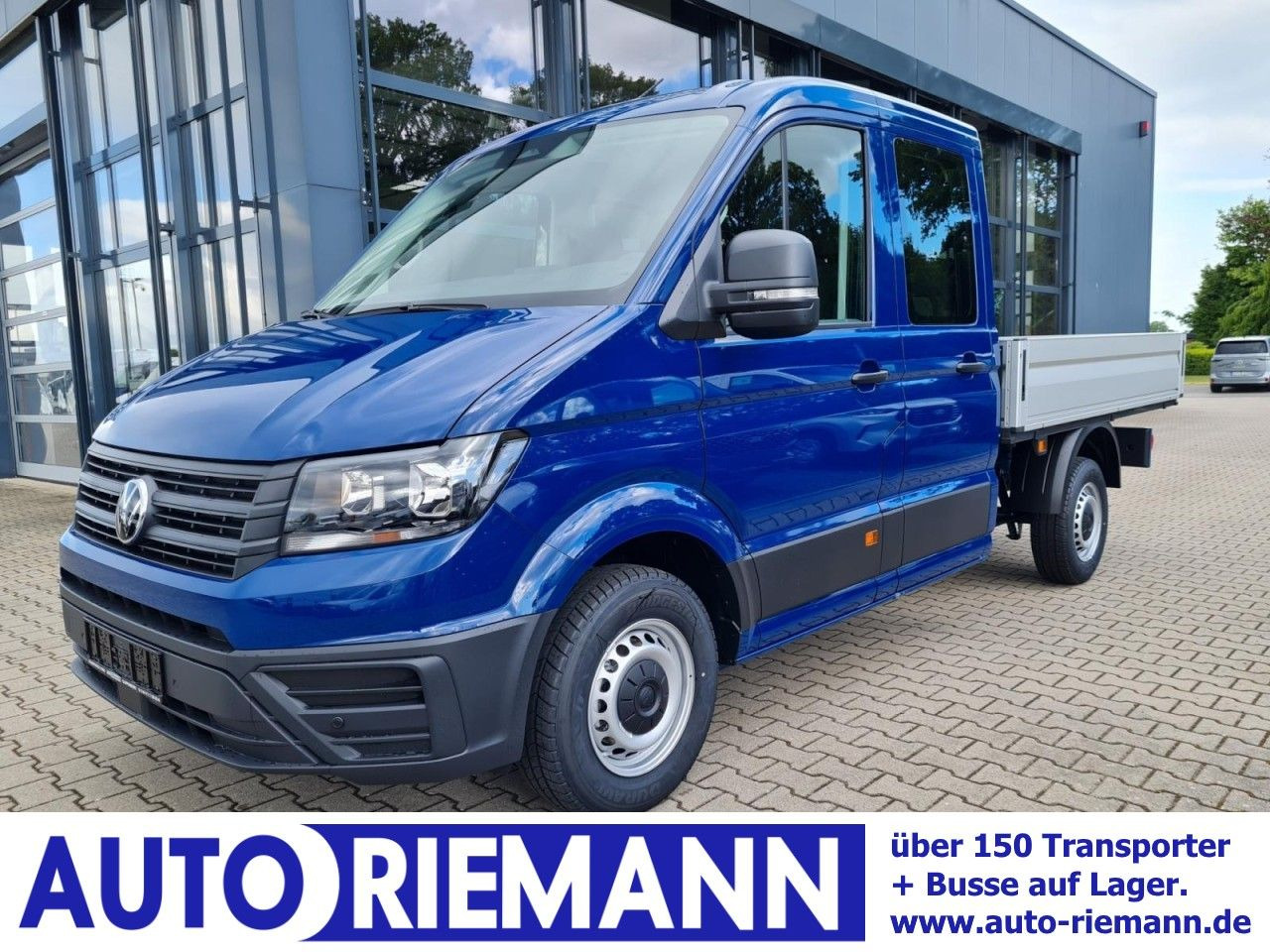 Volkswagen Crafter 35 Doka TDI MR KLIMA TEMPOMAT Navi App - Carrinha de caixa aberta, Carrinha cabine dupla: foto 1 Volkswagen Crafter 35 Doka TDI MR KLIMA TEMPOMAT Navi App - Carrinha de caixa aberta, Carrinha cabine dupla: foto 1