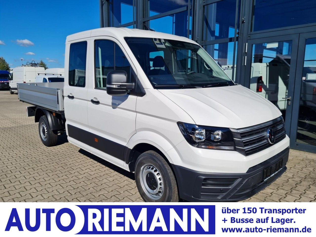 Volkswagen Crafter 35 Doka TDI Pritsche MR KLIMA TEMPOMAT - Carrinha de caixa aberta, Carrinha cabine dupla: foto 1 Volkswagen Crafter 35 Doka TDI Pritsche MR KLIMA TEMPOMAT - Carrinha de caixa aberta, Carrinha cabine dupla: foto 1