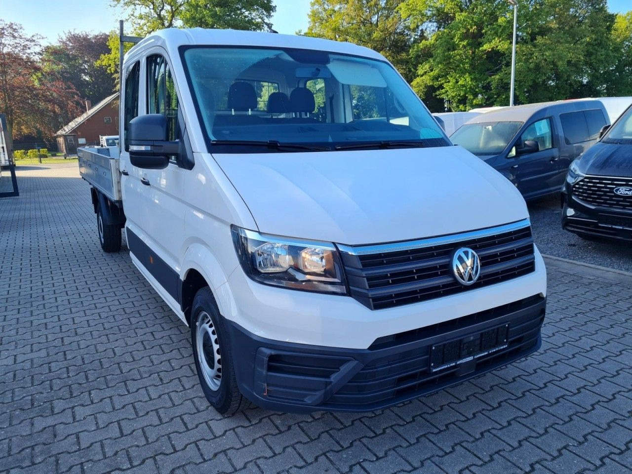 Volkswagen Crafter 35 Doka TDI lang AHK Klima - Carrinha de caixa aberta, Carrinha cabine dupla: foto 2 Volkswagen Crafter 35 Doka TDI lang AHK Klima - Carrinha de caixa aberta, Carrinha cabine dupla: foto 2