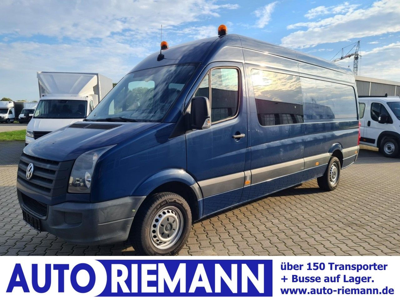 Volkswagen Crafter 35 Kasten Doka 5 Sitze AHK 3.5to REGALSY - Furgão, Carrinha cabine dupla: foto 1 Volkswagen Crafter 35 Kasten Doka 5 Sitze AHK 3.5to REGALSY - Furgão, Carrinha cabine dupla: foto 1