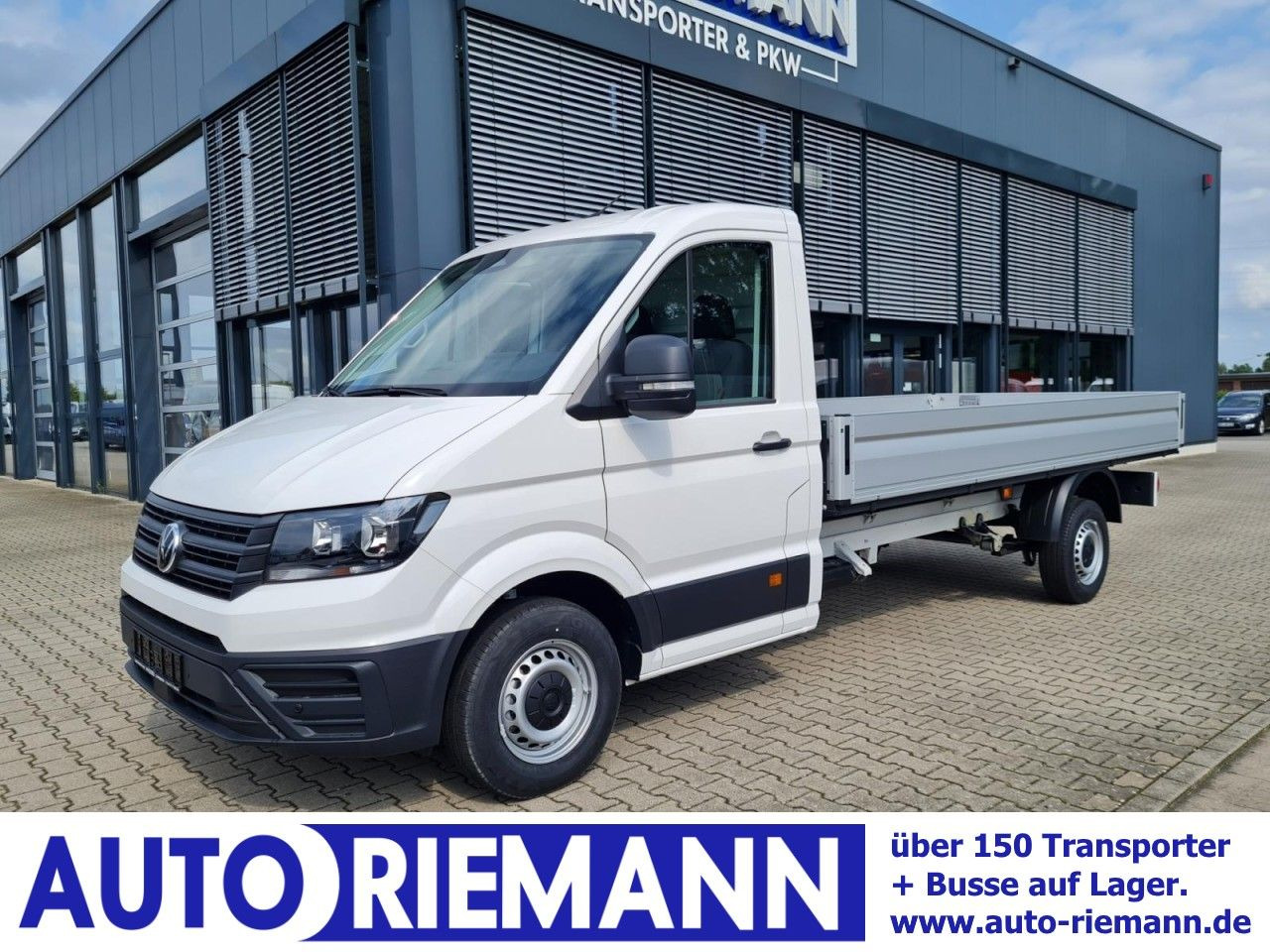 Carrinha de caixa aberta Volkswagen Crafter 35 Pritsche TDi L4 lang KLIMA TEMPOMAT: foto 1