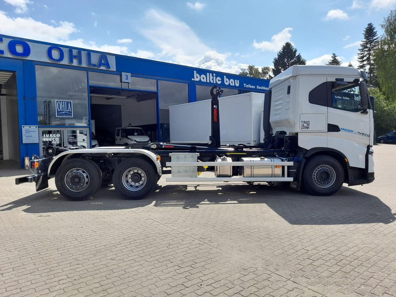 Camião basculante Iveco AD280X46Y/PS ON HIAB 490PS Lenk-Lift: foto 8