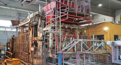 Henke Variant 140/115/50 – Fully automatic block production line / Vollautomatische Steinfertigungsanlage - Equipamento de betão: foto 1 Henke Variant 140/115/50 – Fully automatic block production line / Vollautomatische Steinfertigungsanlage - Equipamento de betão: foto 1