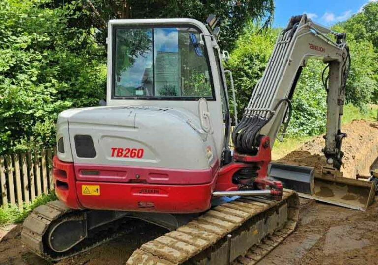 Takeuchi TB260 – mini excavator / Minibagger - Mini escavadeira: foto 1 Takeuchi TB260 – mini excavator / Minibagger - Mini escavadeira: foto 1