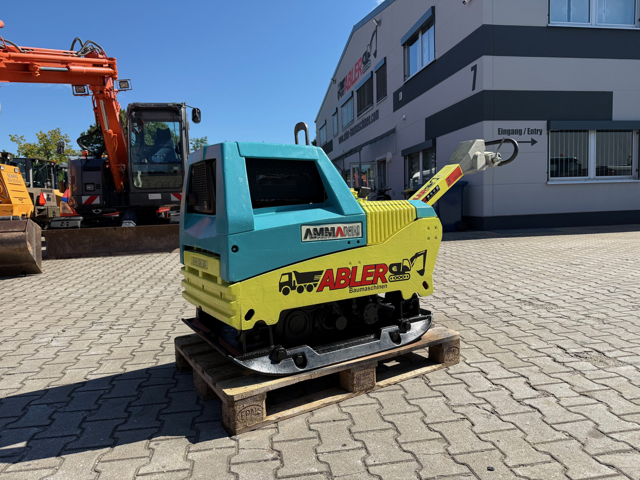 Ammann AVH 100-20 Rüttelplatte E-Start - Placas vibratórias: foto 3 Ammann AVH 100-20 Rüttelplatte E-Start - Placas vibratórias: foto 3
