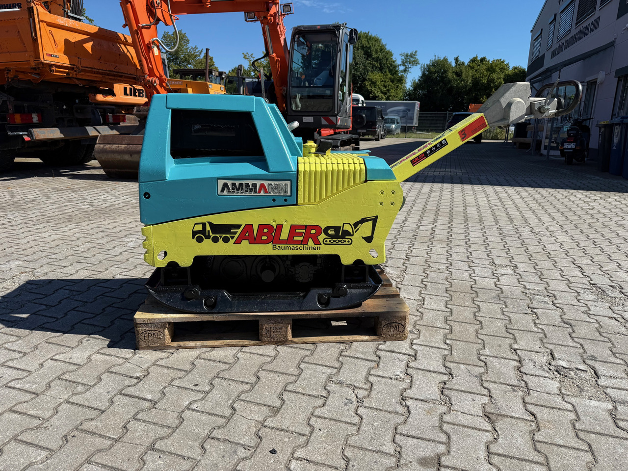 Ammann AVH 100-20 Rüttelplatte E-Start - Placas vibratórias: foto 4 Ammann AVH 100-20 Rüttelplatte E-Start - Placas vibratórias: foto 4