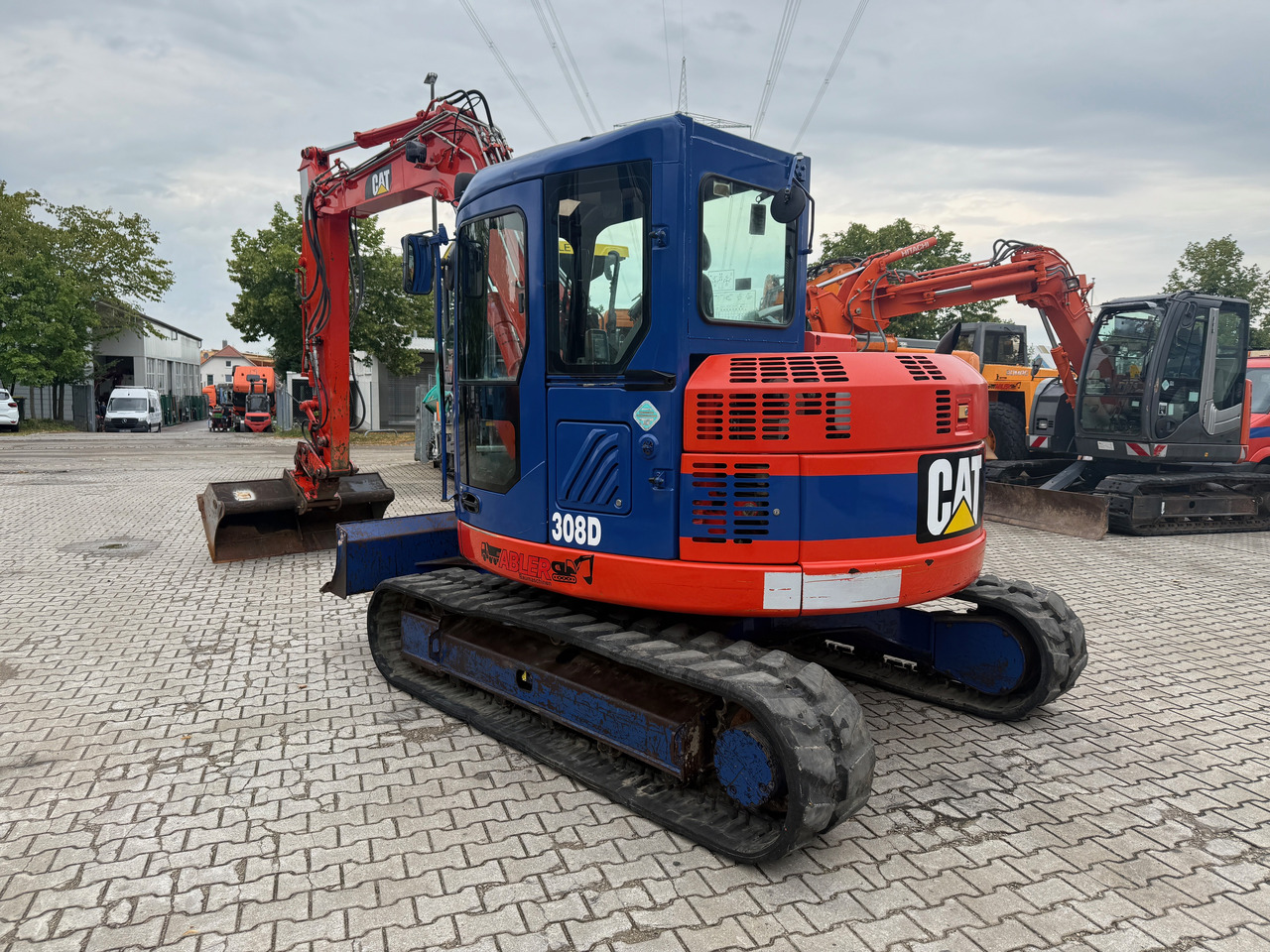 CAT 308D Nullheck Kompaktbagger Powertilt Klima - Escavadeira: foto 5 CAT 308D Nullheck Kompaktbagger Powertilt Klima - Escavadeira: foto 5