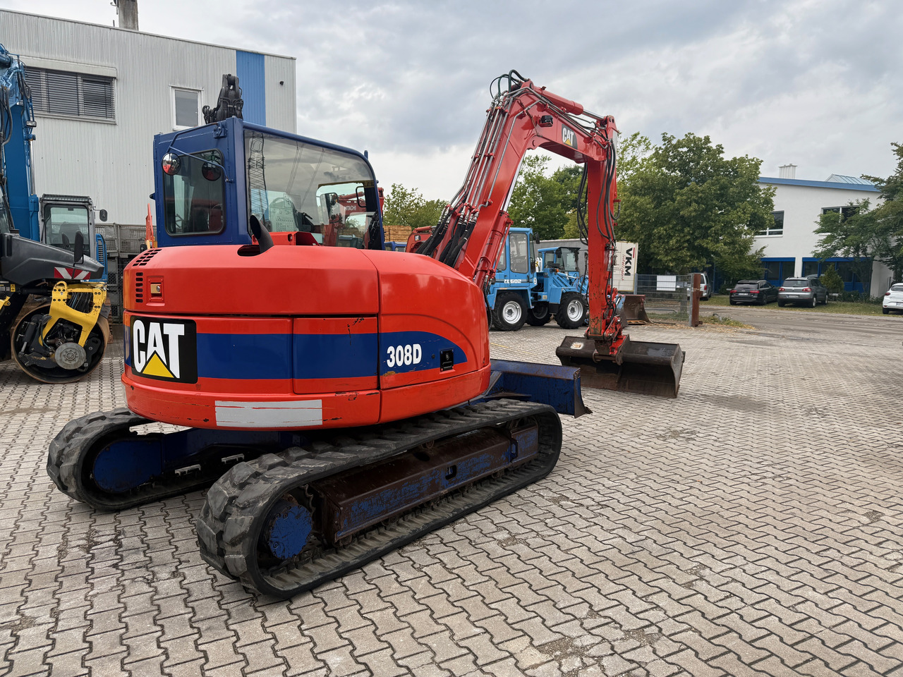 CAT 308D Nullheck Kompaktbagger Powertilt Klima - Escavadeira: foto 4 CAT 308D Nullheck Kompaktbagger Powertilt Klima - Escavadeira: foto 4
