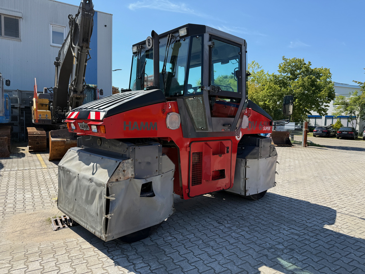 Hamm DV6 KK Gummiradwalze - Compactador de pneus: foto 4 Hamm DV6 KK Gummiradwalze - Compactador de pneus: foto 4