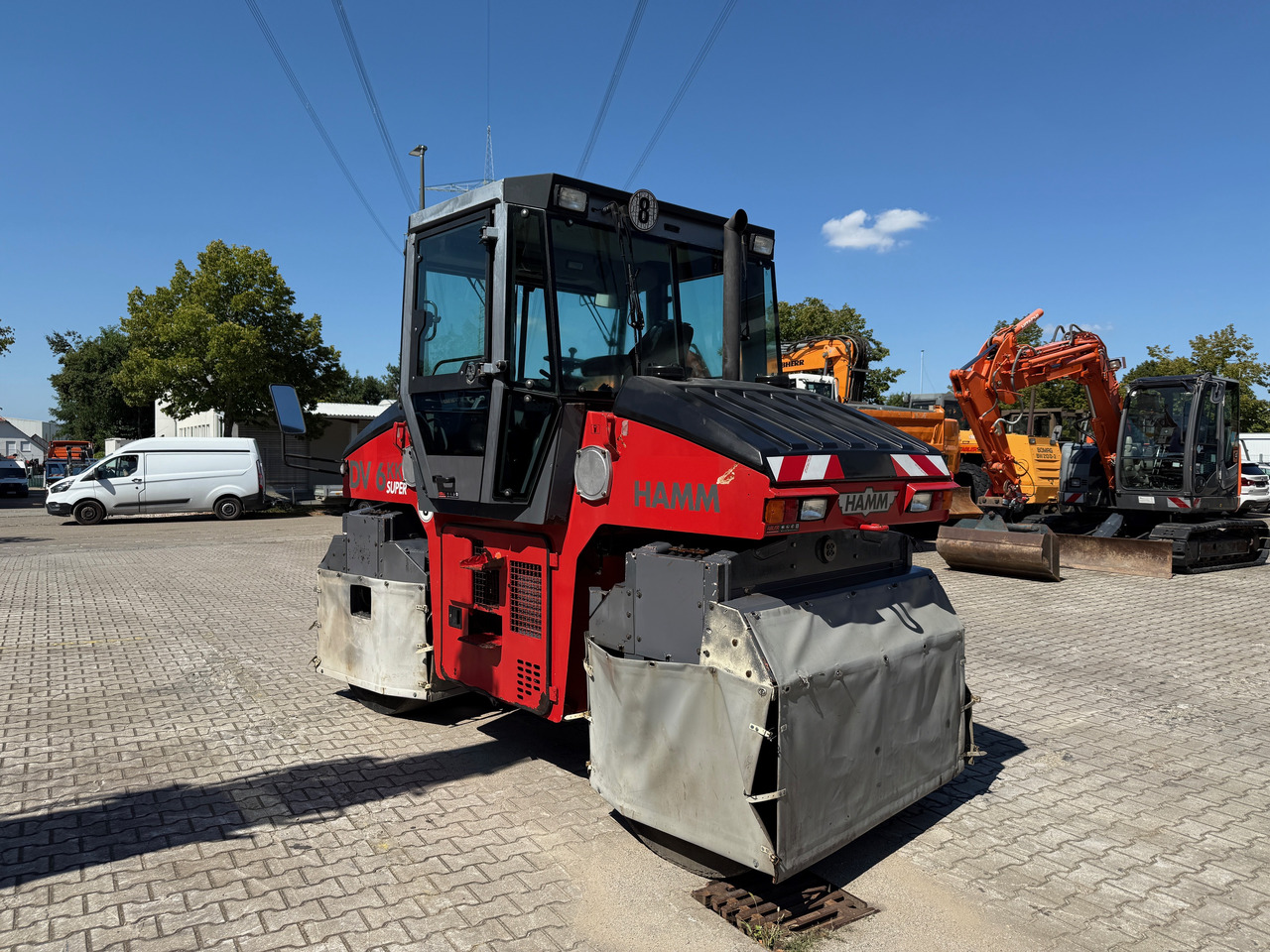 Hamm DV6 KK Gummiradwalze - Compactador de pneus: foto 5 Hamm DV6 KK Gummiradwalze - Compactador de pneus: foto 5