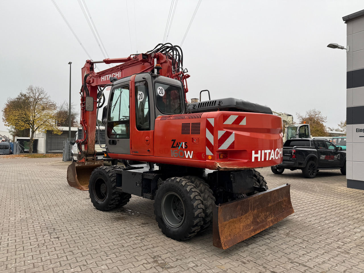Hitachi ZX 160 W Mobilbagger Klima Zentralschmierung OQ 60-5 - Escavadeira de rodas: foto 5 Hitachi ZX 160 W Mobilbagger Klima Zentralschmierung OQ 60-5 - Escavadeira de rodas: foto 5