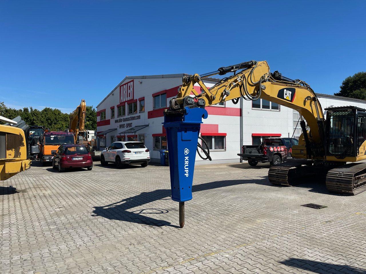 Krupp HM720V Baggerhammer 15-25t - Martelo hidráulico para Máquina de construção: foto 2 Krupp HM720V Baggerhammer 15-25t - Martelo hidráulico para Máquina de construção: foto 2