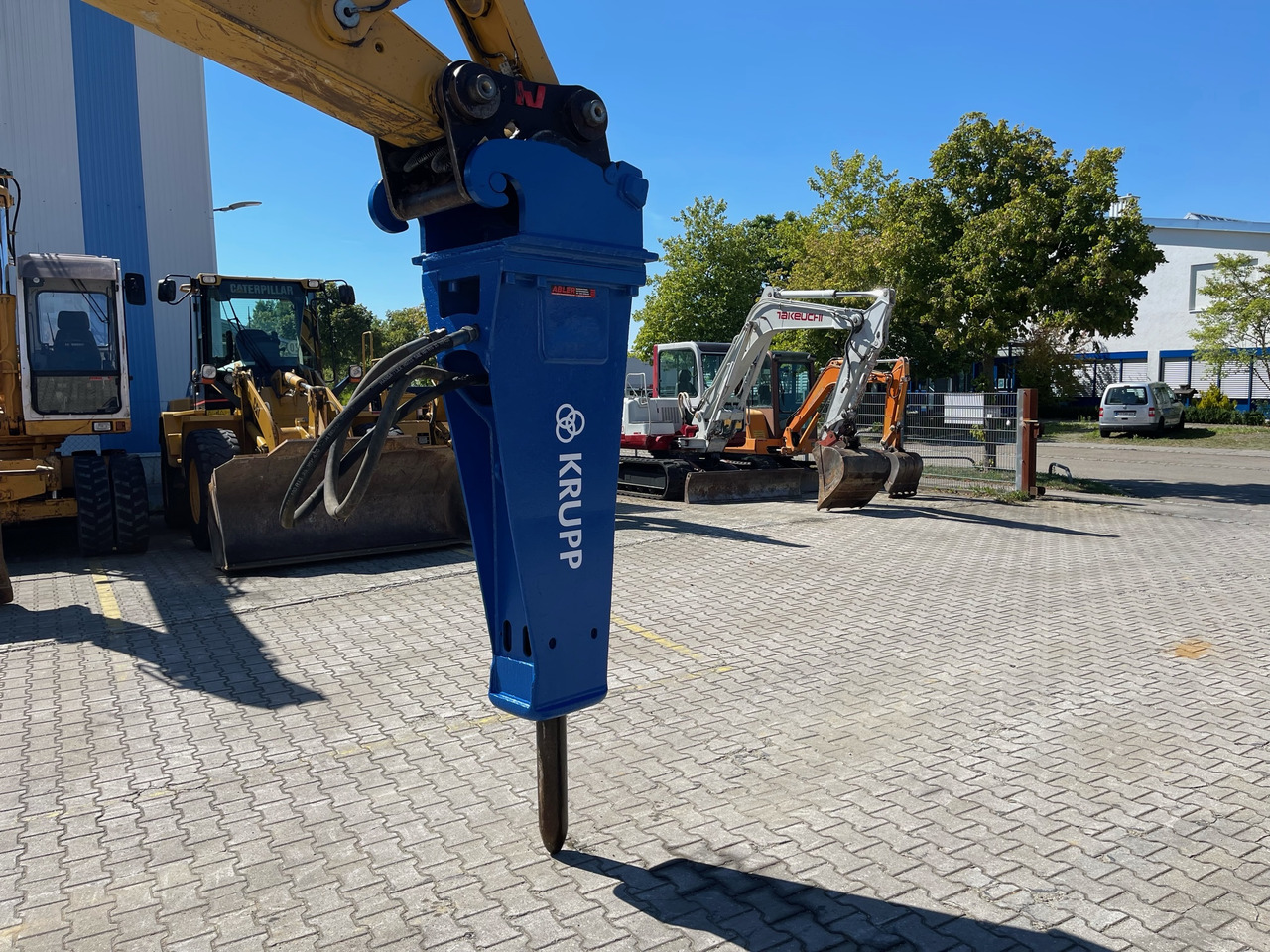 Krupp HM720V Baggerhammer 15-25t - Martelo hidráulico para Máquina de construção: foto 5 Krupp HM720V Baggerhammer 15-25t - Martelo hidráulico para Máquina de construção: foto 5
