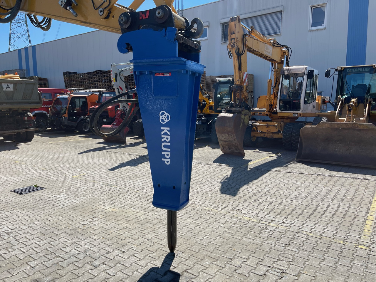 Krupp HM720V Baggerhammer 15-25t - Martelo hidráulico para Máquina de construção: foto 4 Krupp HM720V Baggerhammer 15-25t - Martelo hidráulico para Máquina de construção: foto 4