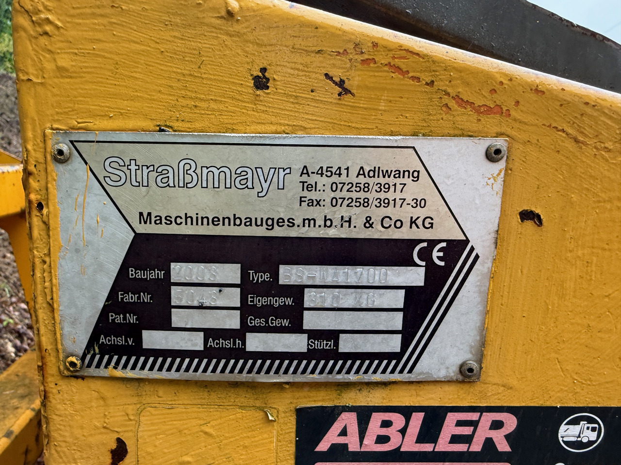 Splitstreuer 160 cm Straßmayr BS-WA 1700 Hamm DV8 - Espalhador de areia/ Sal: foto 5 Splitstreuer 160 cm Straßmayr BS-WA 1700 Hamm DV8 - Espalhador de areia/ Sal: foto 5