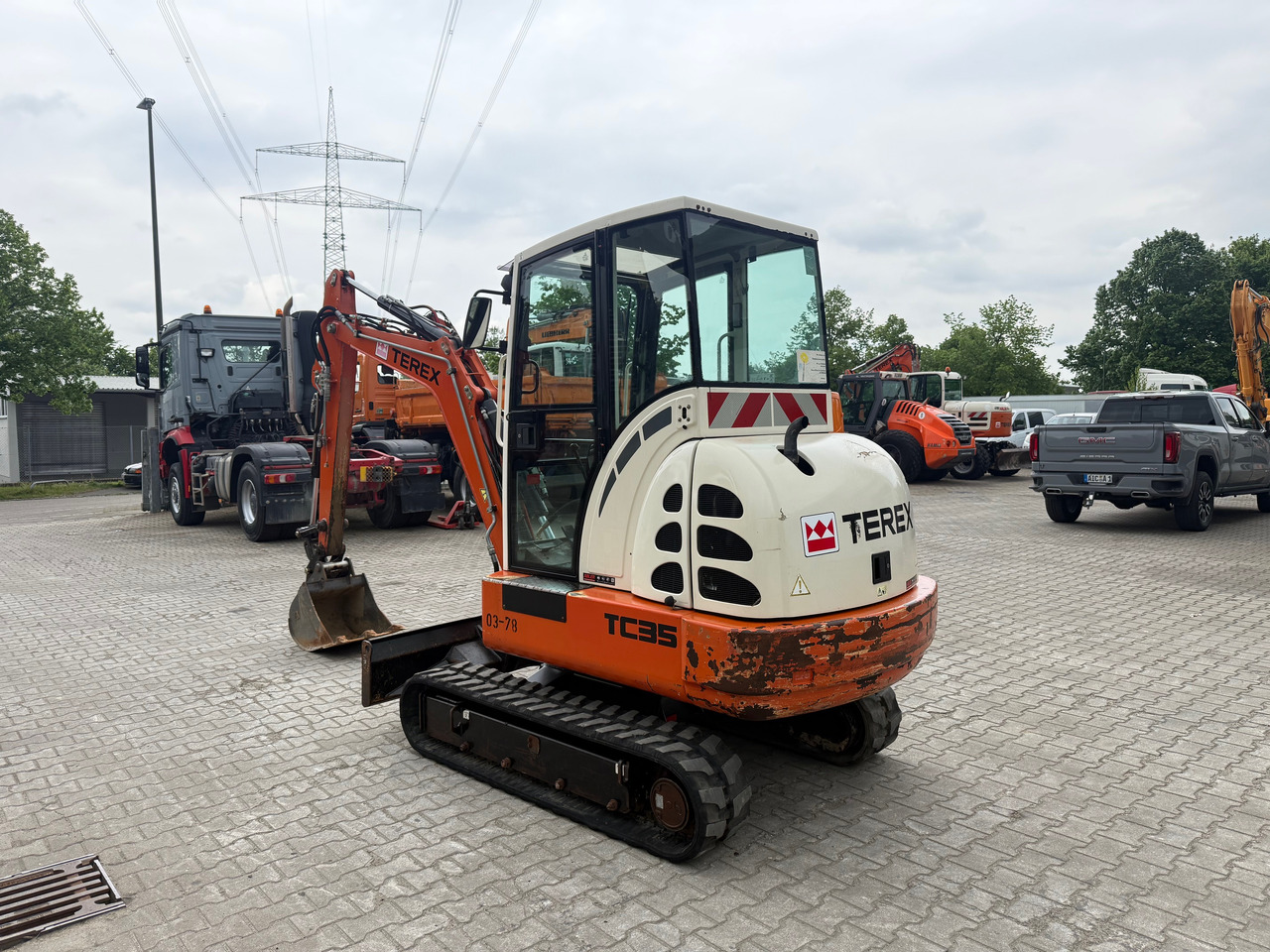 Terex TC35 Minibagger SW Alle Leitungen - Escavadeira: foto 5 Terex TC35 Minibagger SW Alle Leitungen - Escavadeira: foto 5