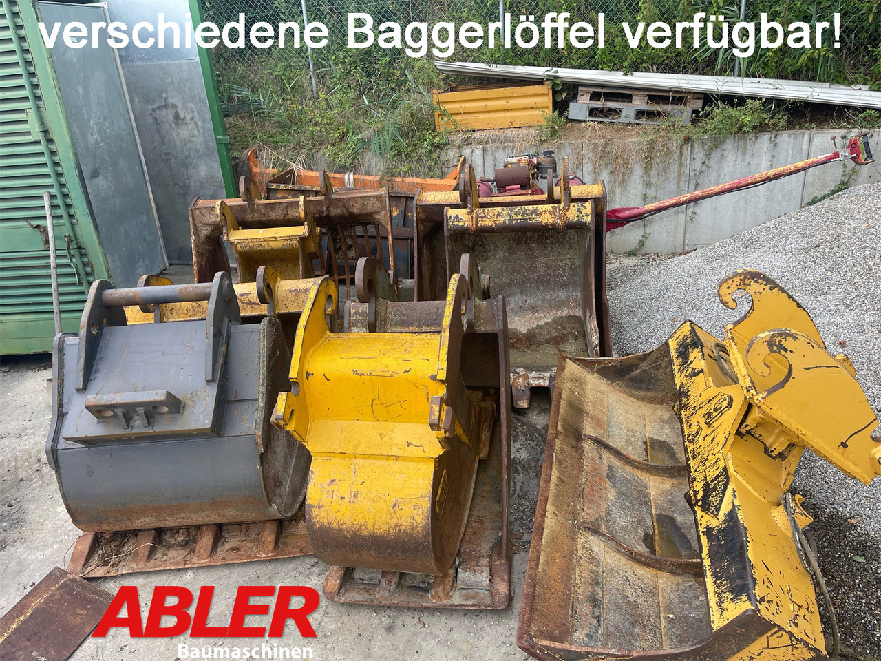 Balde escavadora para Máquina de construção Tieflöffel 100 cm: foto 9