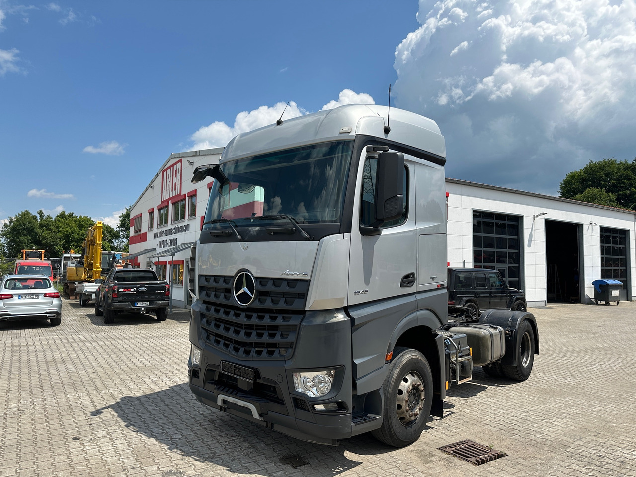 Mercedes-Benz 1845 Arocs SZM Kipphydraulik Mischerantrieb - Tractor: foto 2 Mercedes-Benz 1845 Arocs SZM Kipphydraulik Mischerantrieb - Tractor: foto 2