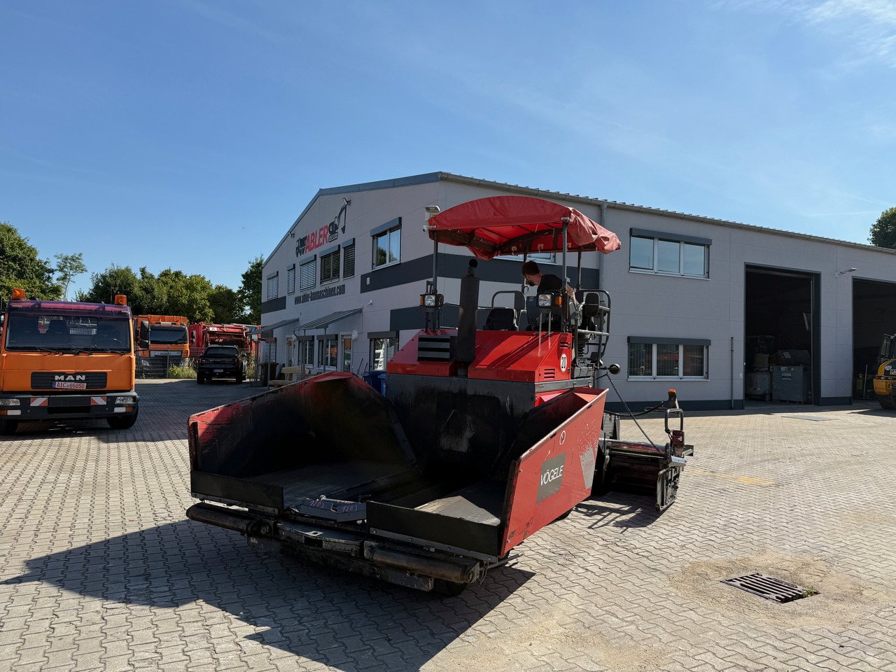 Vögele Super 1203 Asphalt-Radfertiger - Acabadora: foto 2 Vögele Super 1203 Asphalt-Radfertiger - Acabadora: foto 2