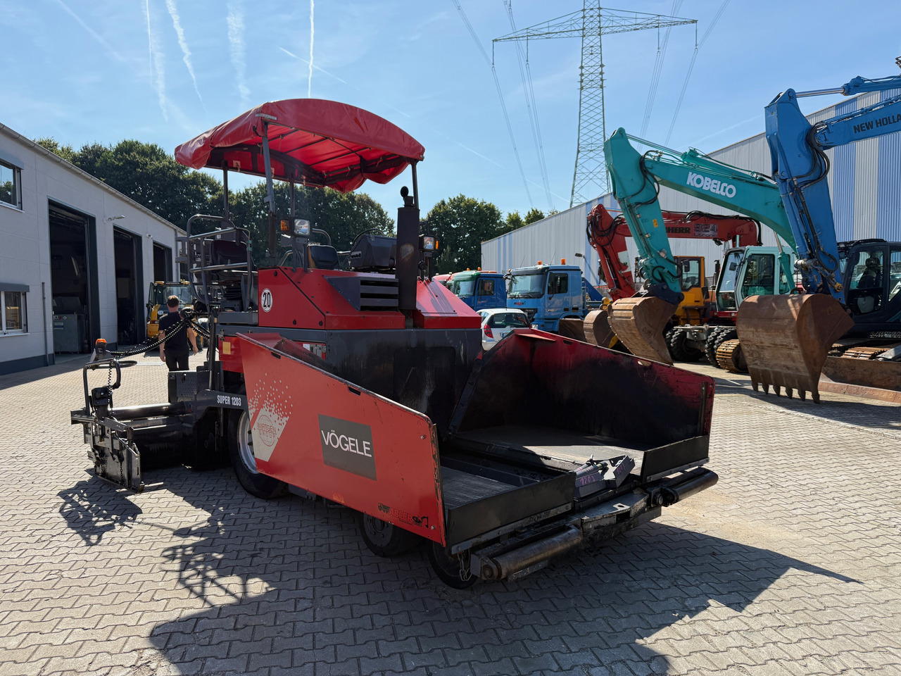 Vögele Super 1203 Asphalt-Radfertiger - Acabadora: foto 3 Vögele Super 1203 Asphalt-Radfertiger - Acabadora: foto 3