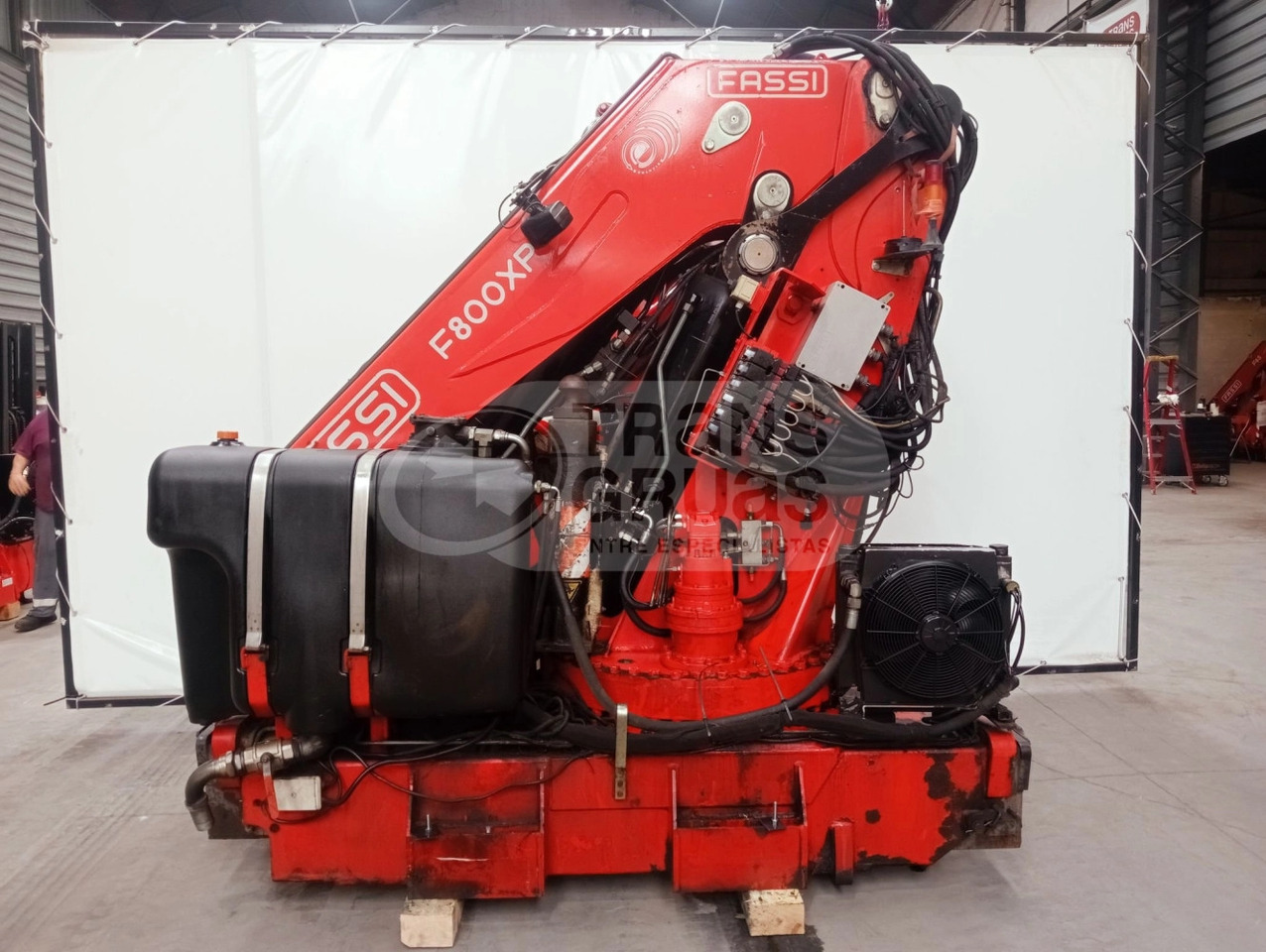Grúa Fassi F800BXP.26 - Grua para camião para Camião: foto 4 Grúa Fassi F800BXP.26 - Grua para camião para Camião: foto 4