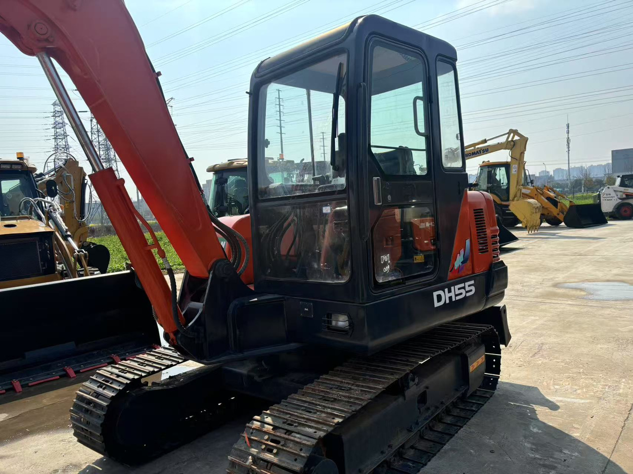 Doosan DH55 - Mini escavadeira: foto 3 Doosan DH55 - Mini escavadeira: foto 3