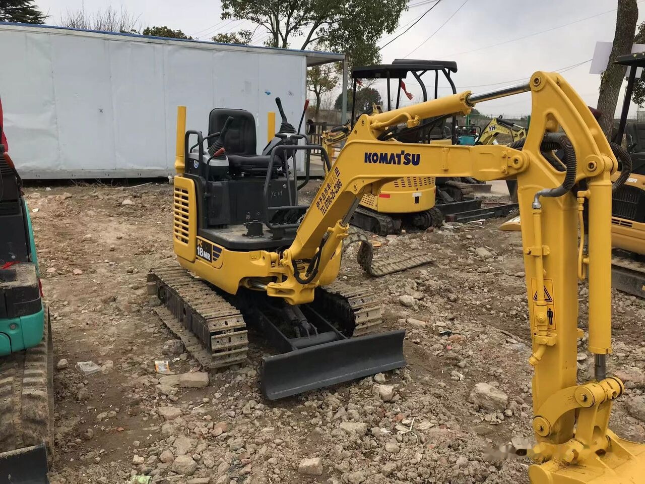 Komatsu PC18 - Mini escavadeira: foto 4 Komatsu PC18 - Mini escavadeira: foto 4