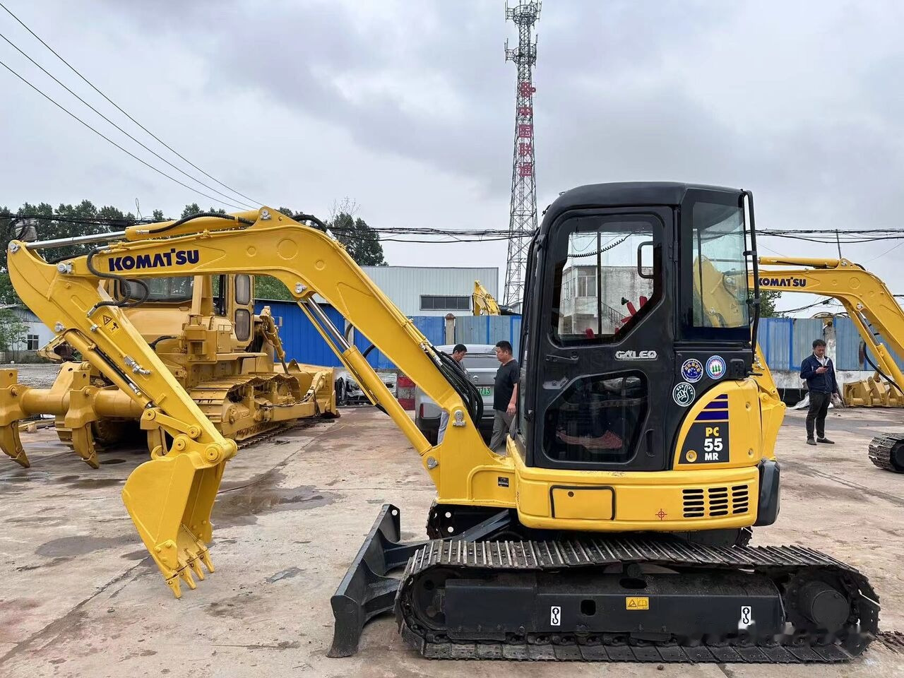 Komatsu PC55MR - Mini escavadeira: foto 1 Komatsu PC55MR - Mini escavadeira: foto 1