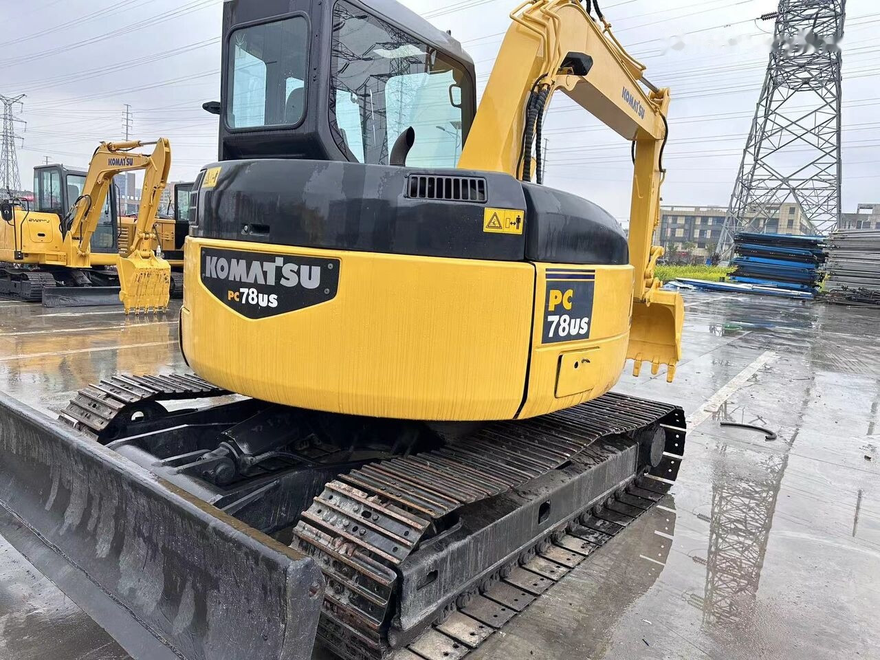 Komatsu PC78US - Escavadora de rastos: foto 4 Komatsu PC78US - Escavadora de rastos: foto 4