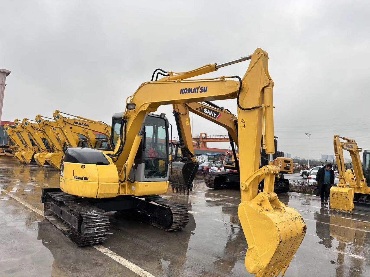 Komatsu PC78US - Escavadora de rastos: foto 3 Komatsu PC78US - Escavadora de rastos: foto 3