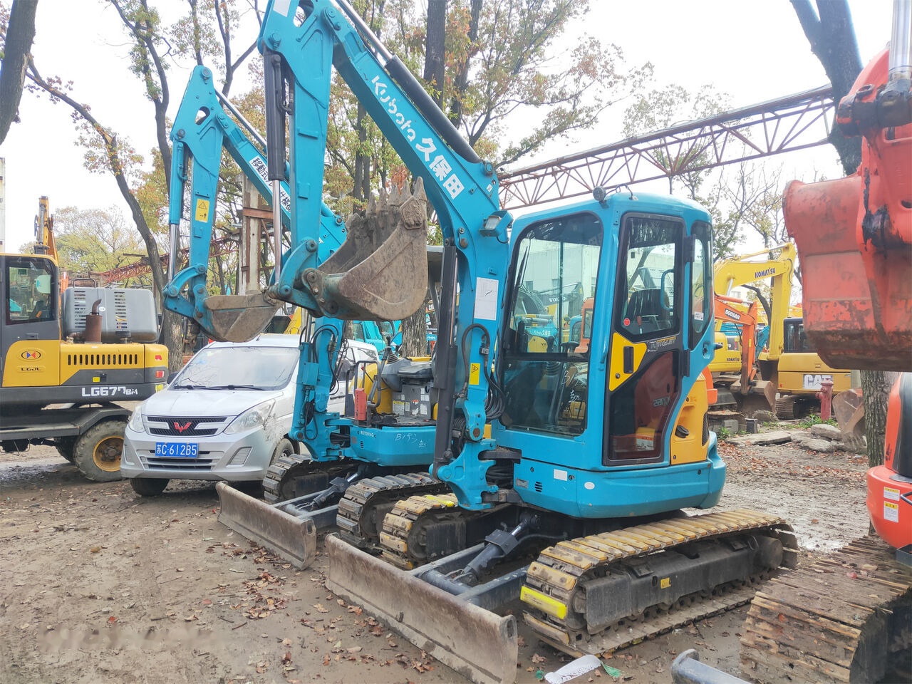 Kubota KX135 - Mini escavadeira: foto 2 Kubota KX135 - Mini escavadeira: foto 2