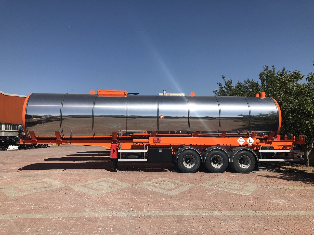 Semi-reboque cisterna para transporte de betume novo NURSAN ASPHALT INSULATED BITUMEN TANKER: foto 9