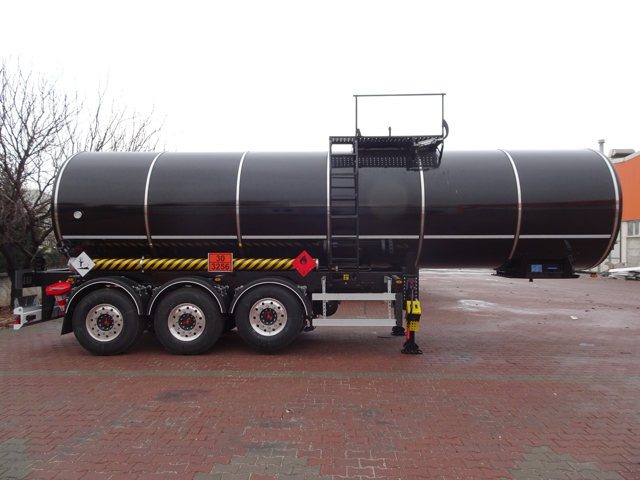 Semi-reboque cisterna para transporte de betume novo NURSAN ASPHALT INSULATED BITUMEN TANKER: foto 8