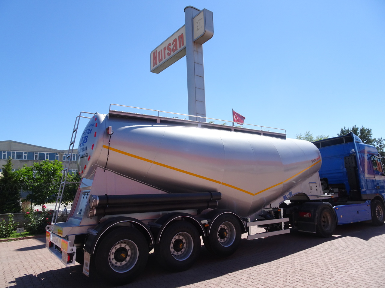 NURSAN Cement Bulker - Semi-reboque cisterna: foto 5 NURSAN Cement Bulker - Semi-reboque cisterna: foto 5