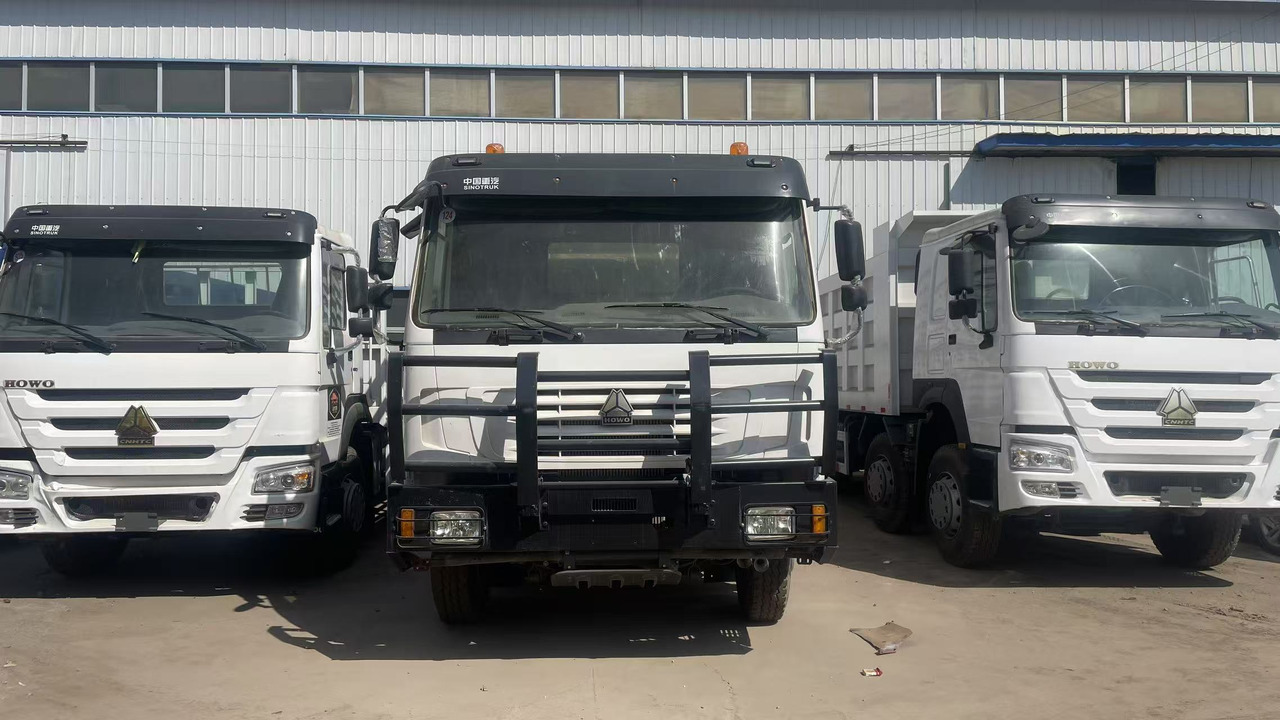 SINOTRUK HOWO 8*4 DUMP TRUCK 371 375 380 420 HP - Camião transporte de gado: foto 1 SINOTRUK HOWO 8*4 DUMP TRUCK 371 375 380 420 HP - Camião transporte de gado: foto 1