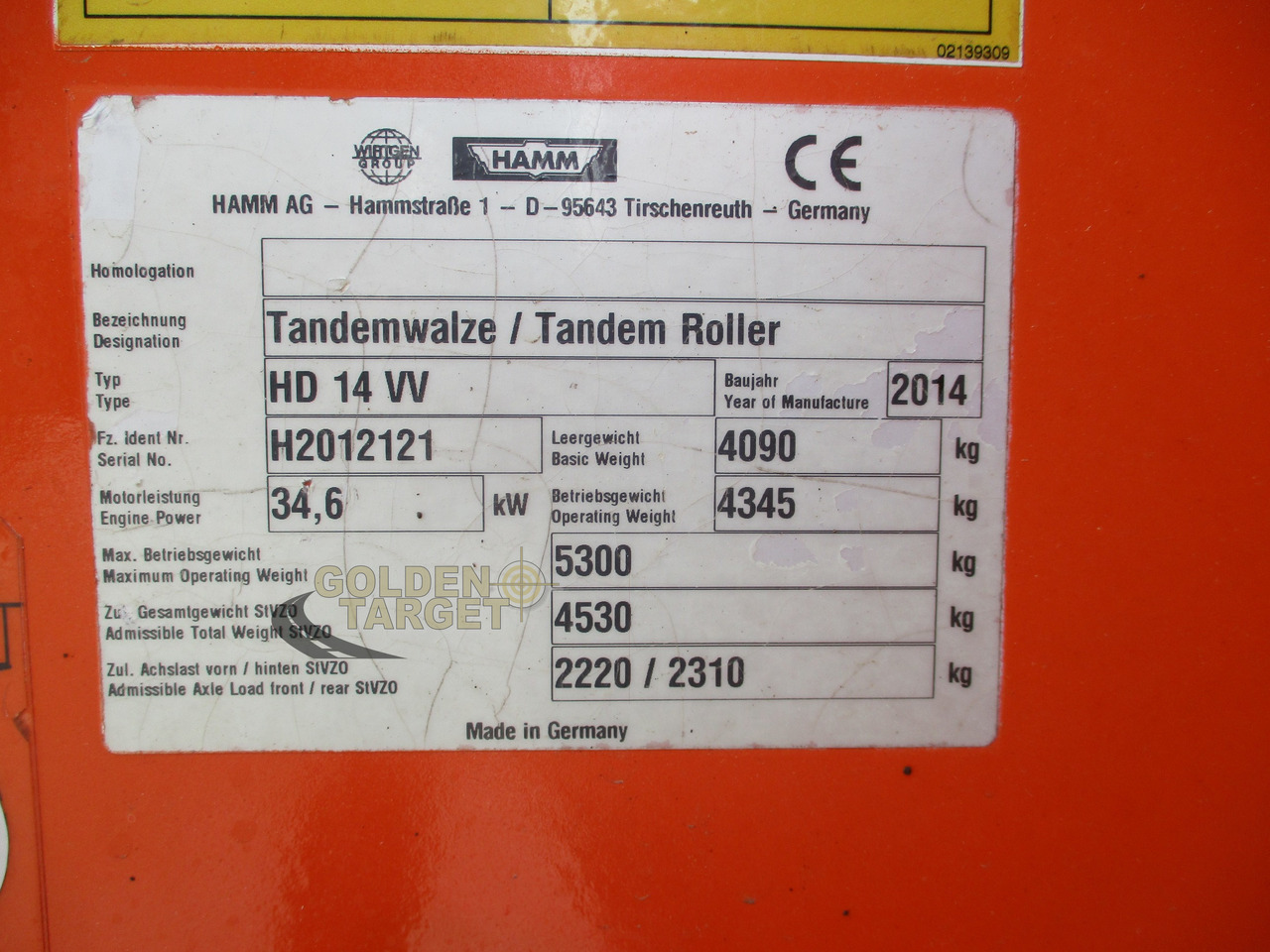 Compactador de asfalto HAMM HD14VV: foto 13