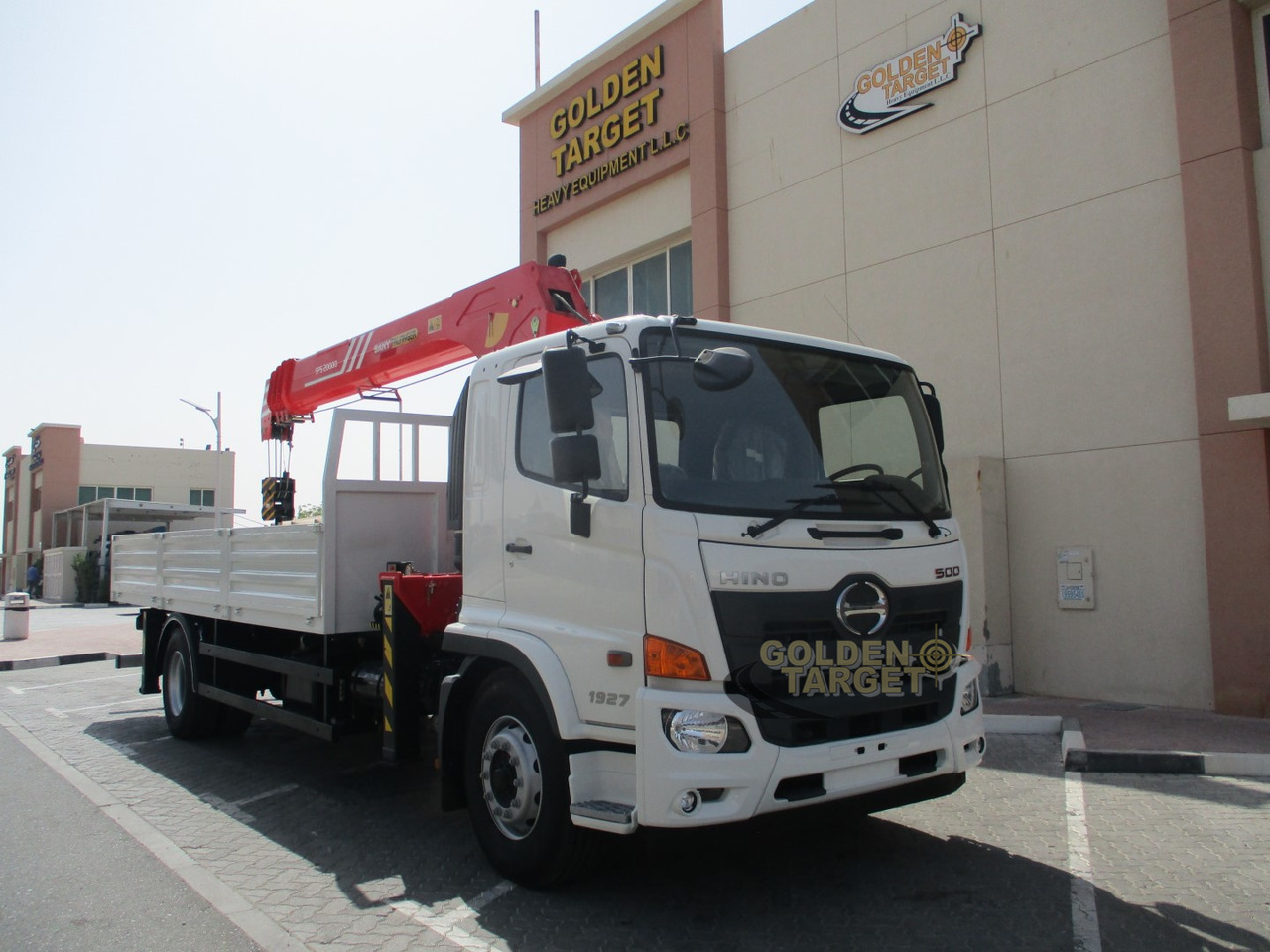 HINO 500 1927 4x2 SANY PALFINGER SPS20000 Crane - Camião grua: foto 1 HINO 500 1927 4x2 SANY PALFINGER SPS20000 Crane - Camião grua: foto 1