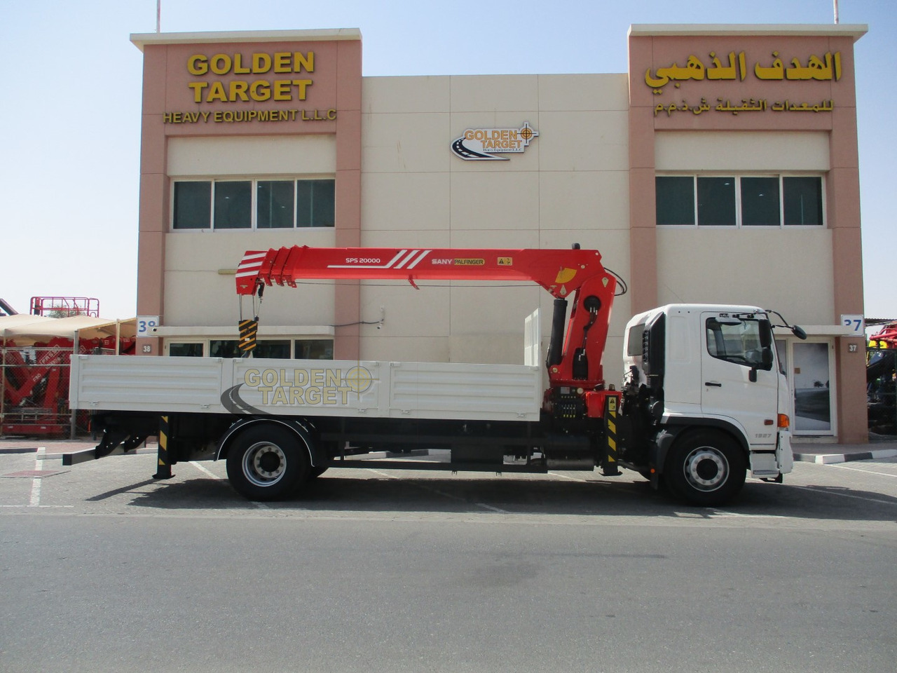 HINO 500 1927 4x2 SANY PALFINGER SPS20000 Crane - Camião grua: foto 5 HINO 500 1927 4x2 SANY PALFINGER SPS20000 Crane - Camião grua: foto 5