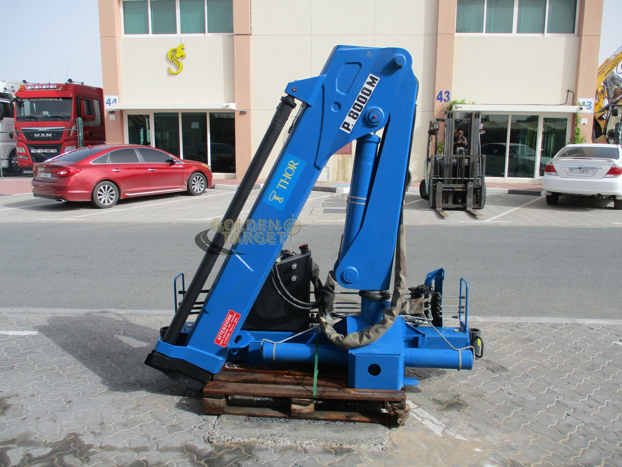 ING BONFIGLIOLI IBP 8000 M / 2SI CRANE - Grua para camião para Camião: foto 2 ING BONFIGLIOLI IBP 8000 M / 2SI CRANE - Grua para camião para Camião: foto 2