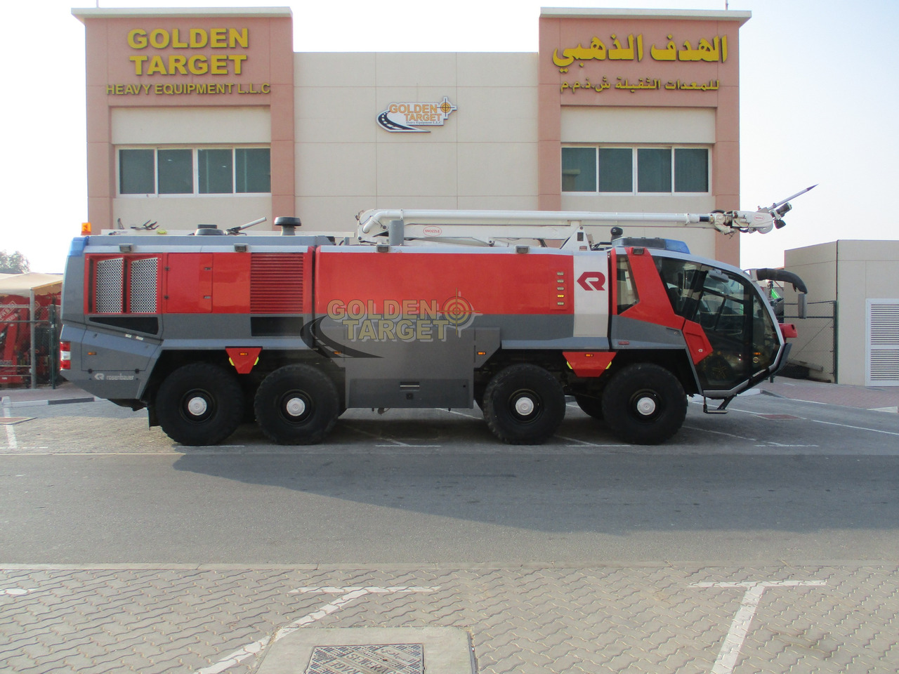 MAN FLF PANTHER 8x8 Airport Fire Truck - Carro de bombeiro: foto 5 MAN FLF PANTHER 8x8 Airport Fire Truck - Carro de bombeiro: foto 5