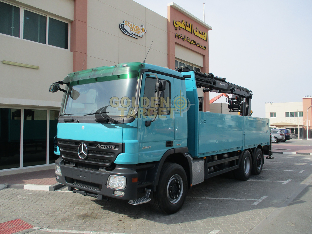Mercedes-Benz Actros 2641 - Camião de caixa aberta/ Plataforma, Camião grua: foto 2 Mercedes-Benz Actros 2641 - Camião de caixa aberta/ Plataforma, Camião grua: foto 2