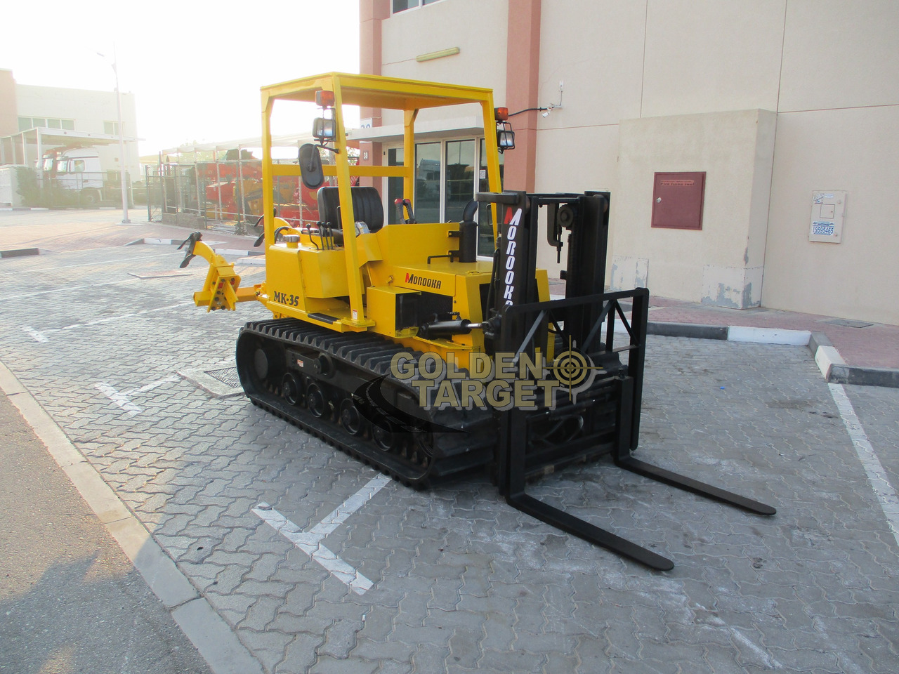 Morooka MK35 Tracks Forklift - Empilhador a diesel: foto 1 Morooka MK35 Tracks Forklift - Empilhador a diesel: foto 1