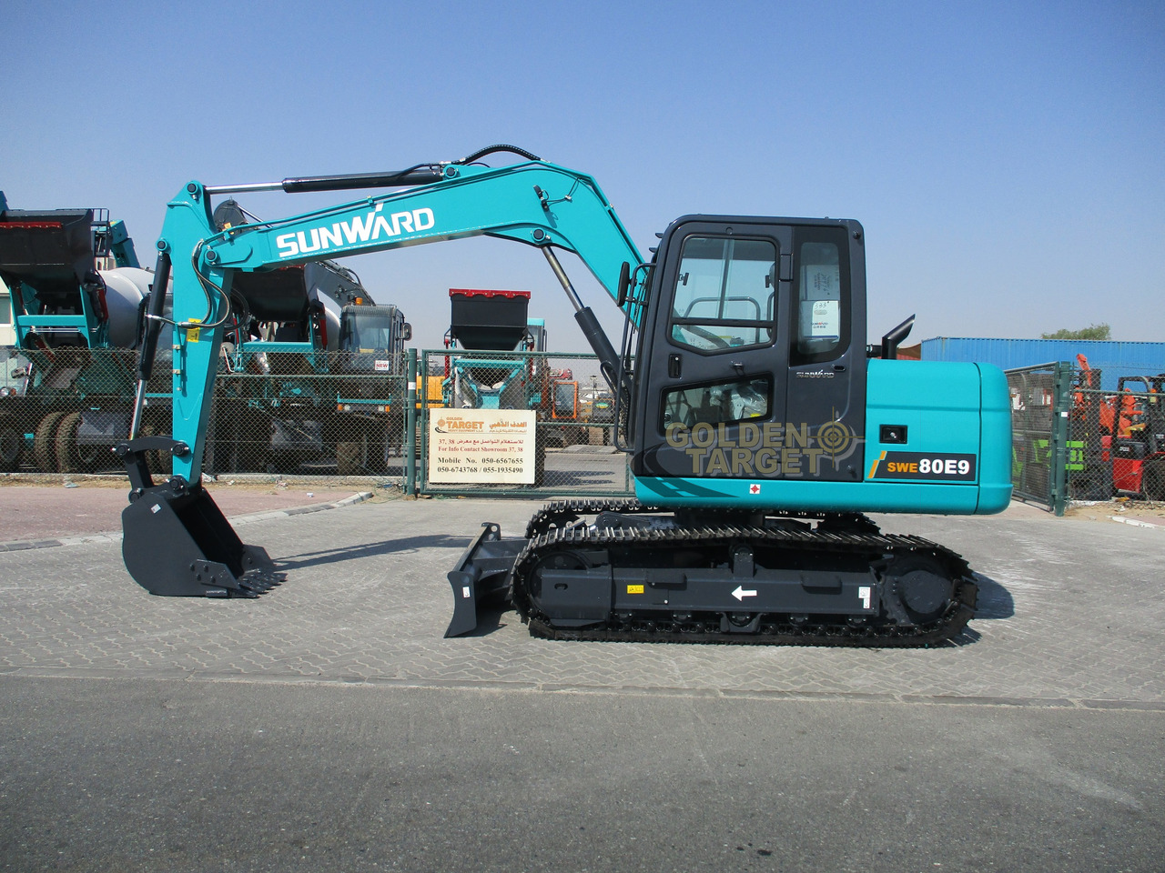 SUNWARD SWE80E9 Mini Hydraulic Excavator - Mini escavadeira: foto 5 SUNWARD SWE80E9 Mini Hydraulic Excavator - Mini escavadeira: foto 5