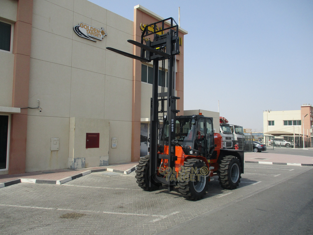 Empilhador a diesel novo Solution SL50N Rough Terrain Forklift: foto 7
