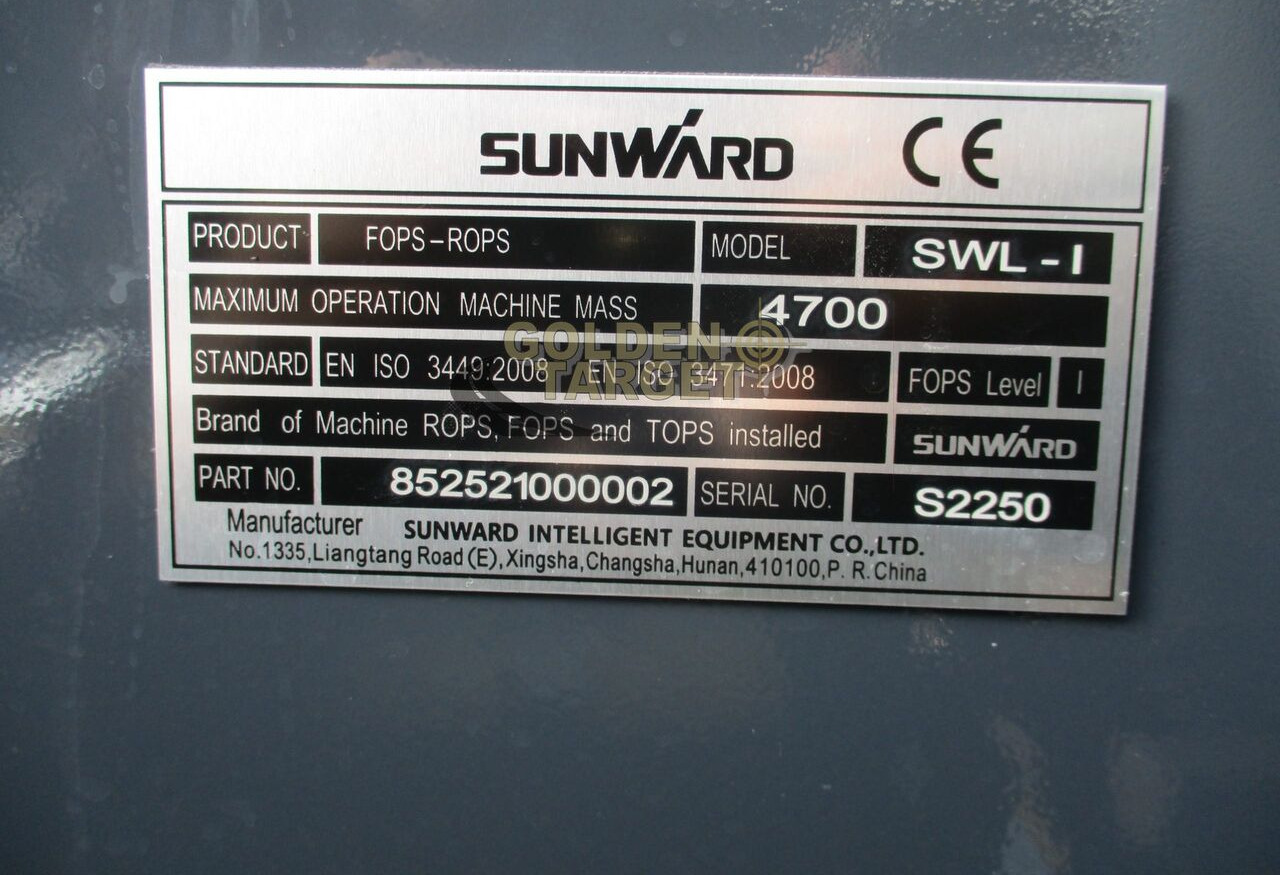 Locação financeira de Sunward 3220 Skid Steer Loader Sunward 3220 Skid Steer Loader: foto 9