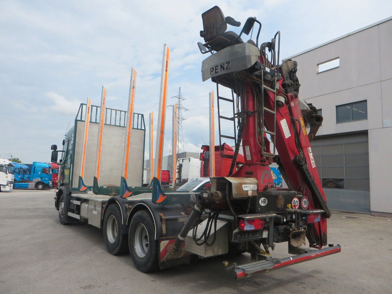 Scania G450 6x4Timber - Camião de transporte de madeira, Camião grua: foto 4 Scania G450 6x4Timber - Camião de transporte de madeira, Camião grua: foto 4