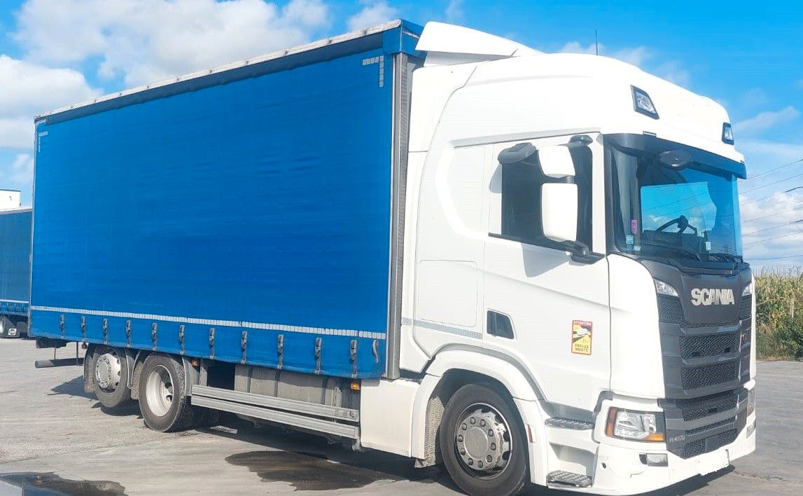 Scania R450 6x2 tandem jumbo - Camião de lona: foto 3 Scania R450 6x2 tandem jumbo - Camião de lona: foto 3